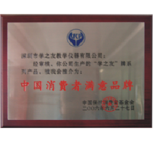 中國消費者滿意品牌